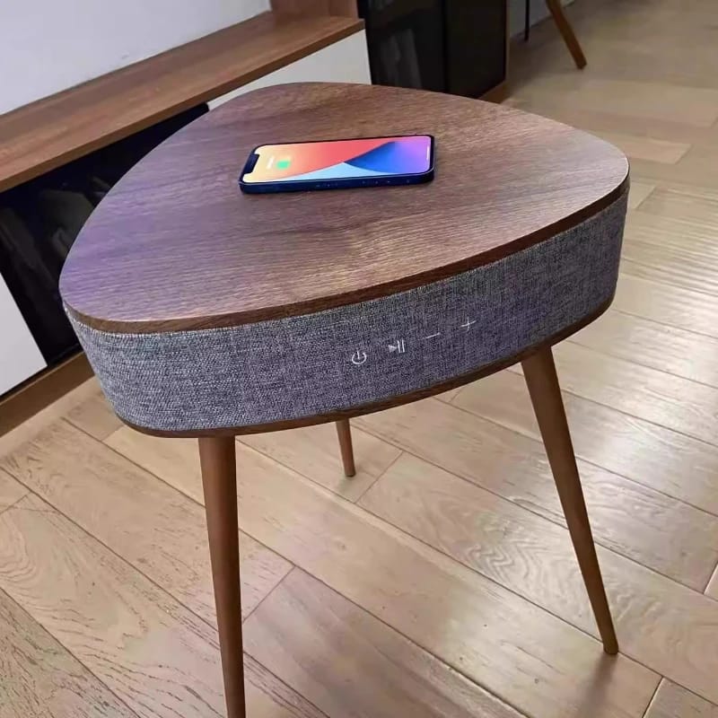 Mesa Auxiliar SM Madera Sólida Smart Multifuncional